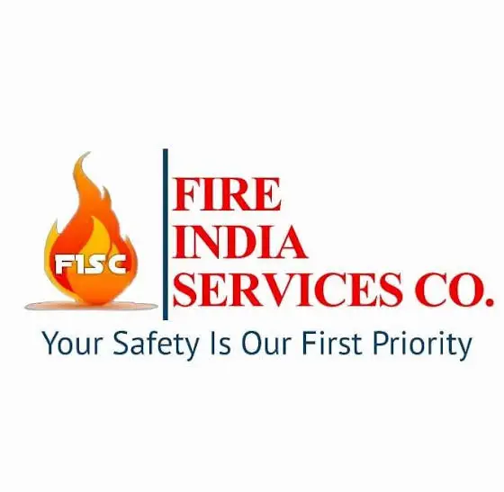 Fire India Services Co. logo highlighting fire safety solutions and protection services